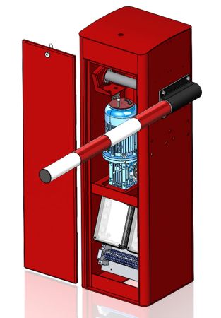 Тумба шлагбаума Фантом F6M для скоростного шлагбаума Миг-6