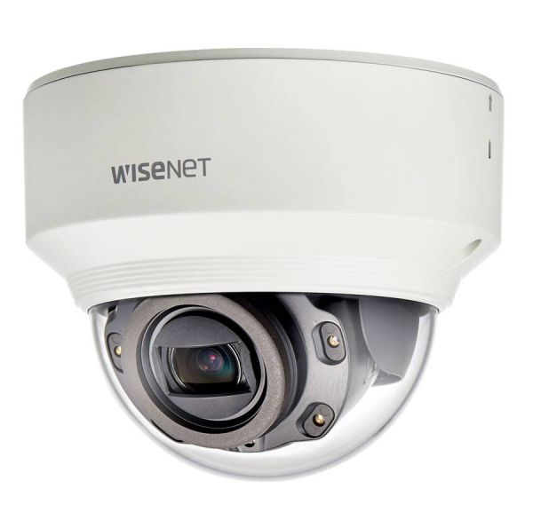 Купольная сетевая IP-видеокамера 2Мп Wisenet XND-6080RV (2.8-12мм) в алюминиевом корпусе