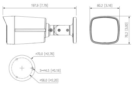 IP-видеокамера уличная 4Мп Dahua DH-IPC-HFW2449TLP-S-PV-0360B с ИИ и активным сдерживанием IP-видеокамера уличная 4Мп Dahua DH-IPC-HFW2449TLP-S-PV-0360B с ИИ и активным сдерживанием