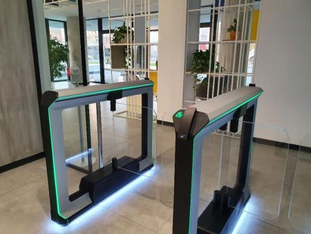 Распашной турникет Magnetic mWing с закаленными створками 900 мм