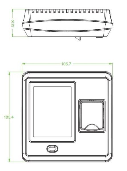 Биометрический терминал ZKTeco SF300 для учета рабочего времени