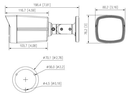 Уличная HD-CVI видеокамера 5Мп Dahua DH-HAC-HFW1509TLMP-IL-A-0280B-S2