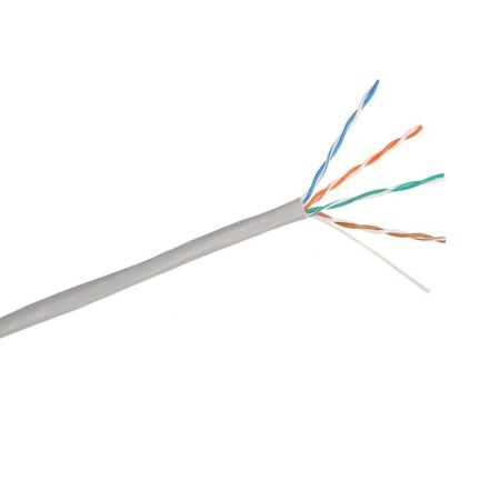 Кабель витая пара неэкранированный HikVision DS-1LN6-UE-W U/UTP 4 пары, 24AWG CAT6, бухта 305м