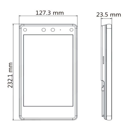 Биометрический терминал доступа HikVision DS-K1T680D-E1 по распознаванию лиц