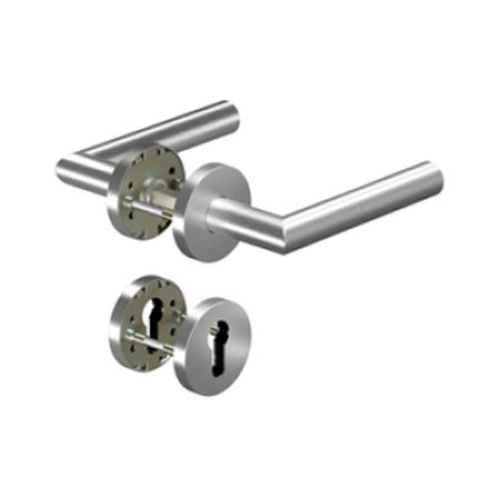 Комплект ручек dormakaba Pure 8906 / 6501 / 6612 для сплошных дверей