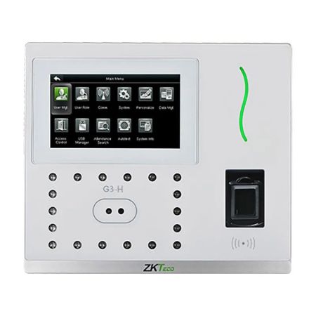 Биометрический терминал учета рабочего времени ZKTeco G3-H с распознаванием лиц, отпечатков и карт EM-Marine