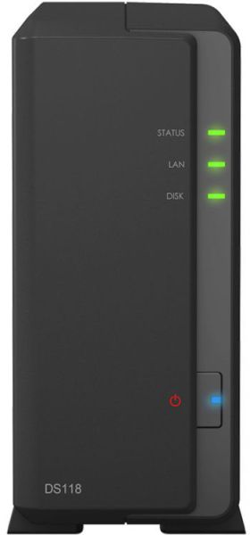 Сетевое хранилище Synology DS118 (без HDD)
