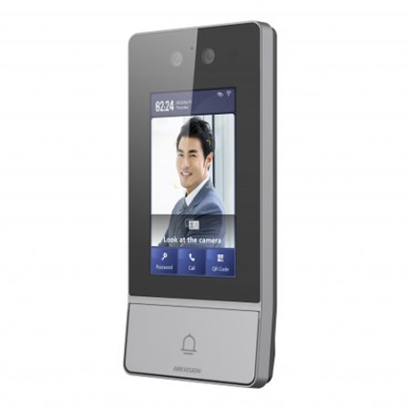 IP вызывная панель HikVision DS-KV9503-WBE1 с функцией распознавания лиц