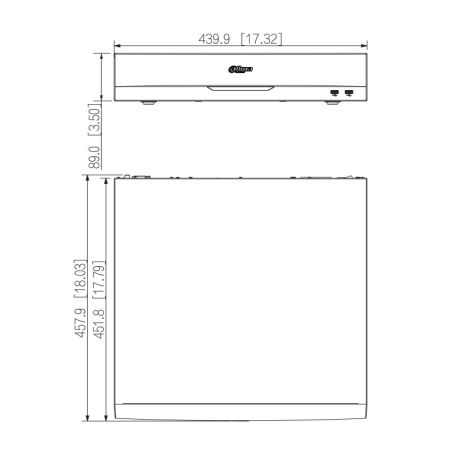 IP-видеорегистратор 32Мп 64-канальный WizSense Dahua DHI-NVR5864-EI