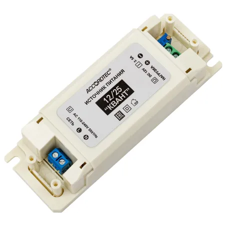 Источник стабилизированного питания AccordTec AT-12/25 КВАНТ