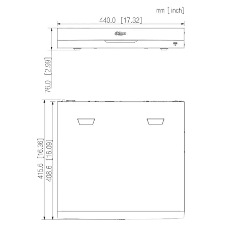 IP-видеорегистратор 32-канальный Dahua DHI-NVR5432-EI2, WizSense 4K Smart 5U
