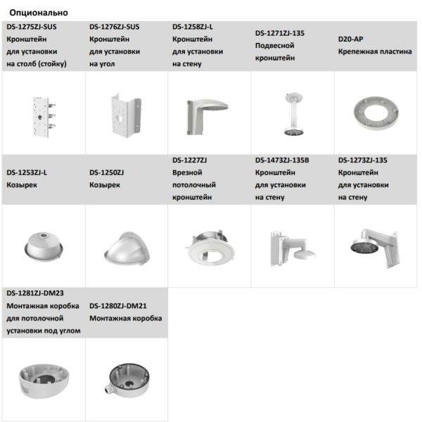 Антивандальная вариофокальная IP-камера 4Мп HiWatch DS-I458Z (2.8-12 мм)