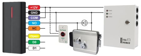 Автономный контроллер ATIS ACPR-08 EM-W (black)