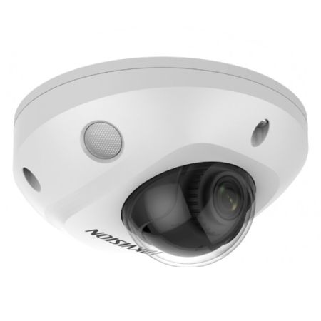 Миникупольная IP-видеокамера ColorVu 2Мп HikVision DS-2CD2527G2-LS(C) (4 мм) с AcuSense и LED-подсветкой