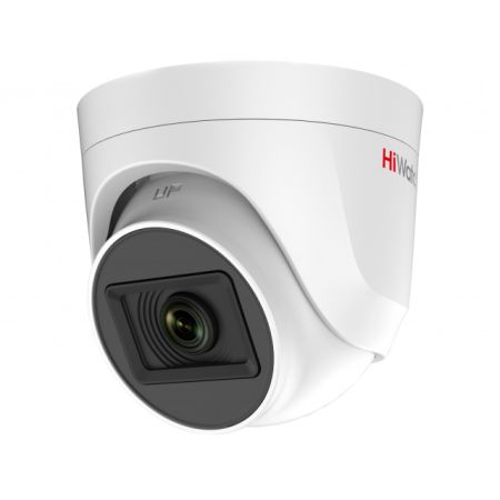 Купольная 2Мп HD-TVI видеокамера HiWatch HDC-T020-P(B) (3.6 мм) с EXIR ИК-подсветкой до 20 м