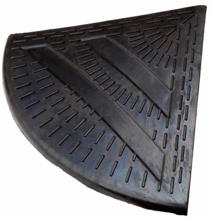 Съезд с бордюра резиновый СР-100-1 концевая часть