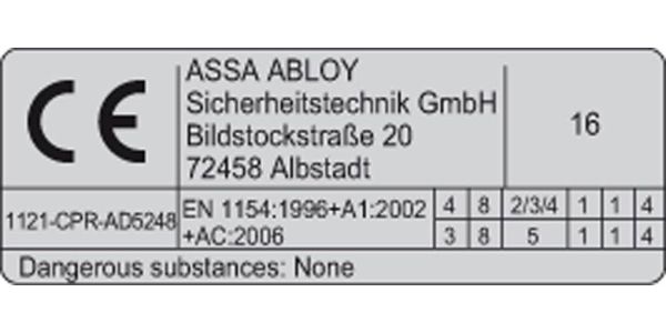 Дверной доводчик Abloy DC140 с рычажной тягой EN2/3/4/5 Дверной доводчик Abloy DC140 с рычажной тягой EN2/3/4/5