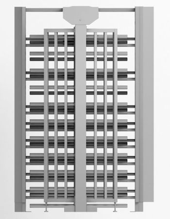 Двухпроходный полноростовой турникет Gotschlich Ecco Olympia 90 HD (6ELOD4ABHB)