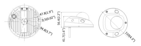 Миникупольная Wi-Fi IP-видеокамера 2Мп HikVision DS-2CD2523G0-IWS(D) (2.8 мм) с EXIR-подсветкой до 10 м