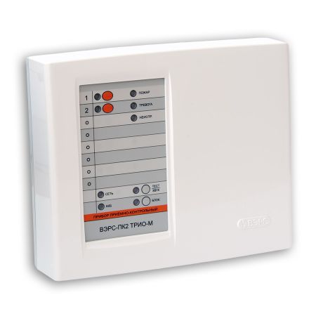 Прибор ВЭРС-ПК2 ТРИО-М версия 3.2 приемно-контрольный охранно-пожарный