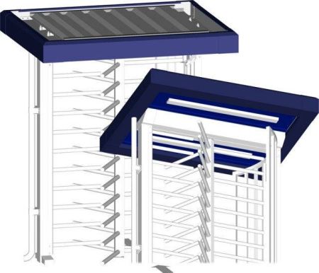 Крыша для 1-проходных турникетов серии Ecco Gotschlich Ecco Сomfort Roof (6EDR3U2-C)