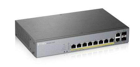 Управляемый PoE-коммутатор 8-канальный Zyxel GS1350-12HP