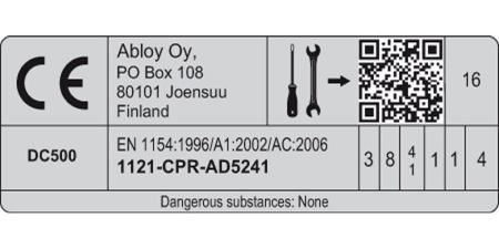 Дверной доводчик Assa Abloy DC700 EN 3-6, BC