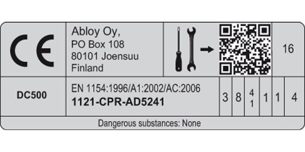 Дверной доводчик Assa Abloy DC700 EN 3-6, BC