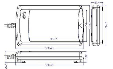 Считыватель бесконтактных смарт-карт ACS ACR1281U-C1