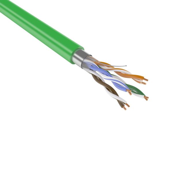Кабель витая пара экранированный ЛЮ-КСО-5e.4.Ф10ВВ/FRLSLTx.16К3, внутренний, огнестойкий