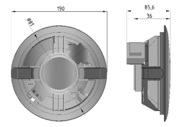 Оповещатель пожарный АС-5-30/100 (ПП) речевой