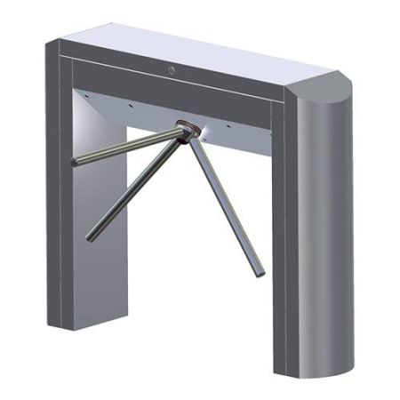 Трехштанговый тумбовый турникет-трипод Gotschlich Modul Tonda 3-Arm (6MTO3AEC)