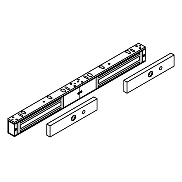 Электромагнитный замок dormakaba EM Comfort EMC 600-2 ALH