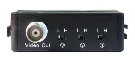 Активный приёмник видеосигнала Osnovo RA-H по витой паре до 700м