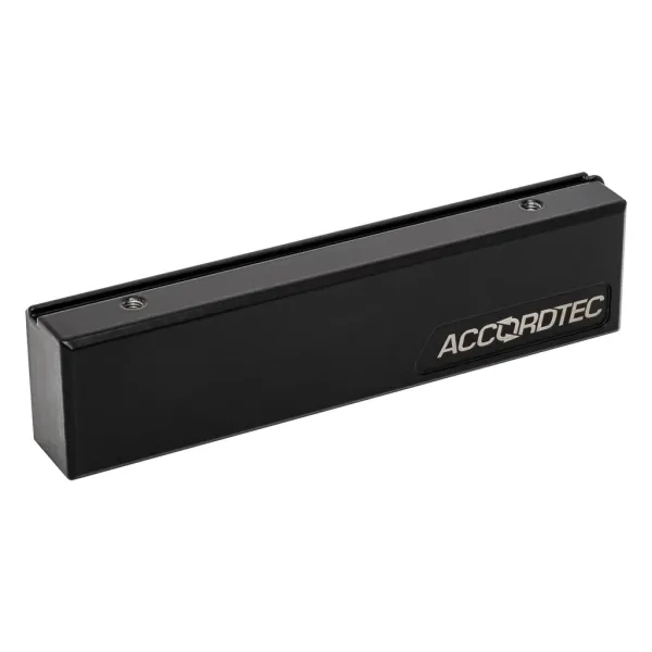 Электромагнитный замок AccordTec ML-200K Premium Black с уголком