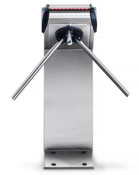 Турникет-трипод PERCo-TTR-08A из нержавеющей стали, с автоматическими планками Антипаника