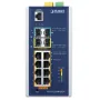 Коммутатор L3, PoE+ Planet IGS-5225-8P2S2X 8 портов, промышленный, управляемый