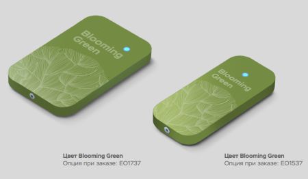 Считыватель бесконтактных карт ESMART® Reader BLE серии STONE (ER1701), с индивидуальной гравировкой, Silverite