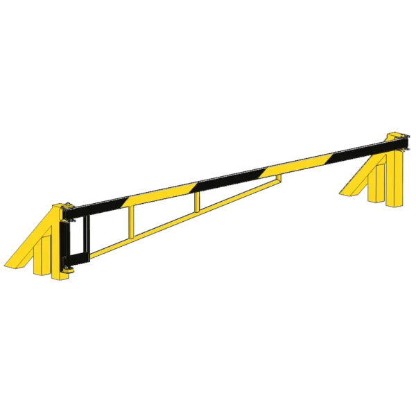 Противотаранный шлагбаум ПШГ-СБ (Л) 4000 горизонтальный, механический, 3,5 тонны
