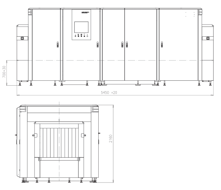 Цифровой томограф HI-Scan 10080XCT для конвейерной обработки багажа Цифровой томограф HI-Scan 10080XCT для конвейерной обработки багажа
