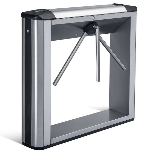 Турникет-трипод тумбовый PERCo-TB01.1 из нержавеющей стали (с механическими планками Антипаника)