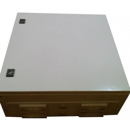 Термошкаф 505030-45-СОВ уличный утепленный с отоплением и вентиляцией (500х500х300мм)