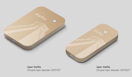 Считыватель бесконтактных карт ESMART® Reader BLE серии STONE (ER1701), с индивидуальной гравировкой, Silverite