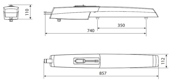 Привод Came AXL20DGS для распашных ворот (801MP-0020)