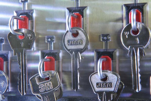 Модуль электронной ключницы KeyGuard на 12 ячеек KGRD-0012 (12 брелоков в комплекте)