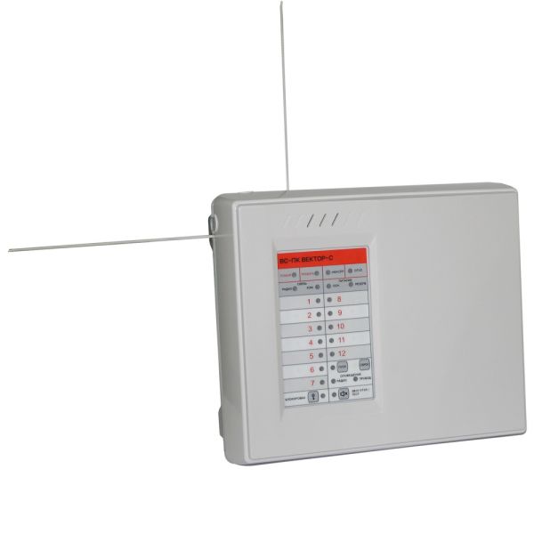 Прибор ВС-ПК ВЕКТОР-С с WiFi приемно-контрольный и управления охранно-пожарный, адресный радиоканальный