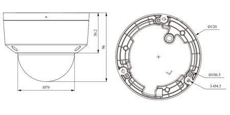 IP-видеокамера 4Мп RVi-1NCD4053 (2.8-12) с вариофокальным объективом