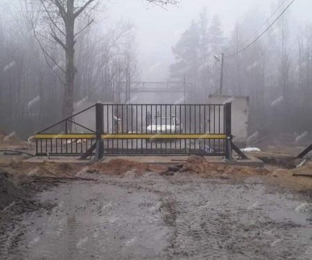 Противотаранные откатные ворота AR-GO Ферум ПВ О 4500М.4С, высота 2500 м Противотаранные откатные ворота AR-GO Ферум ПВ О 4500М.4С, высота 2500 м