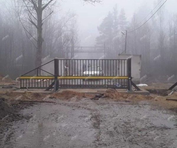 Противотаранные откатные ворота AR-GO Ферум ПВ О 4500М.4С, высота 2500 м