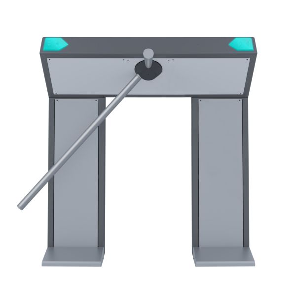 Турникет-дуопод моторизованный двухстоечный Rusgate T2-M-BF v.1 (с автоматическими планками Антипаника)